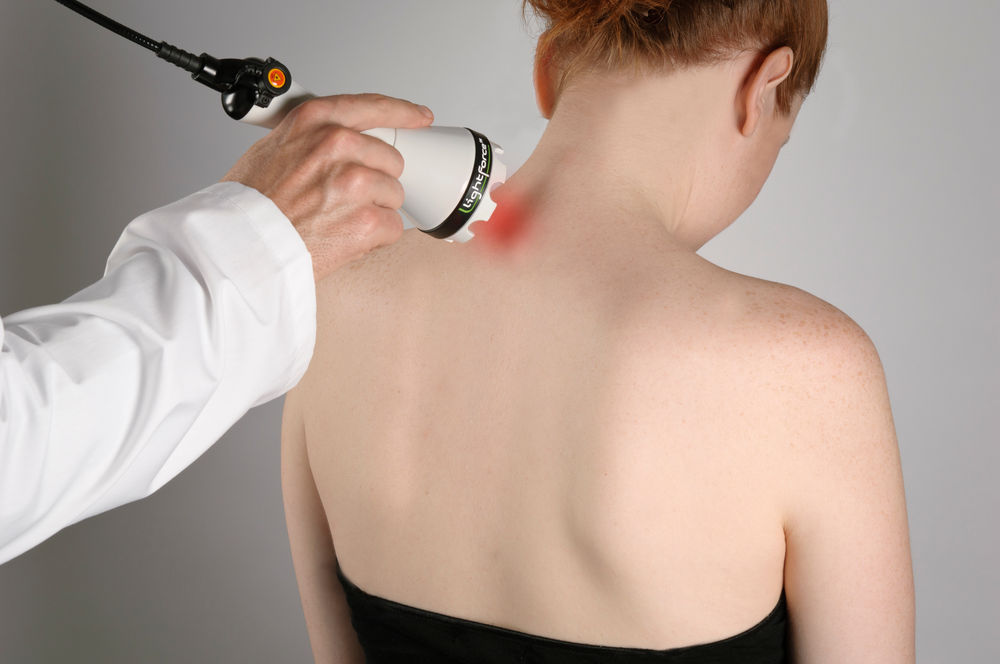 neck pain laser therapy
