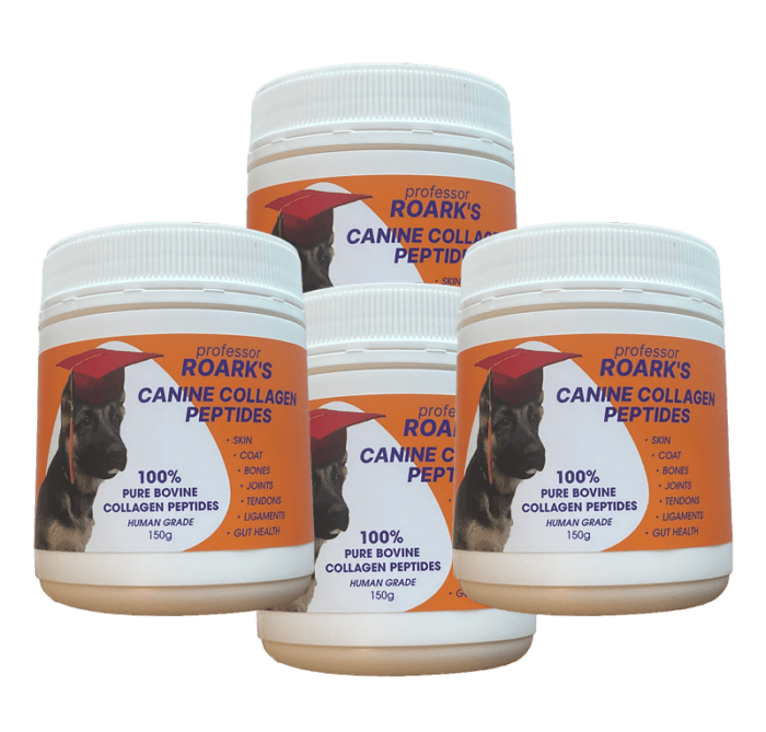 Professor Roark's Canine Collagen Peptides - Buy 3, Get 1 Free